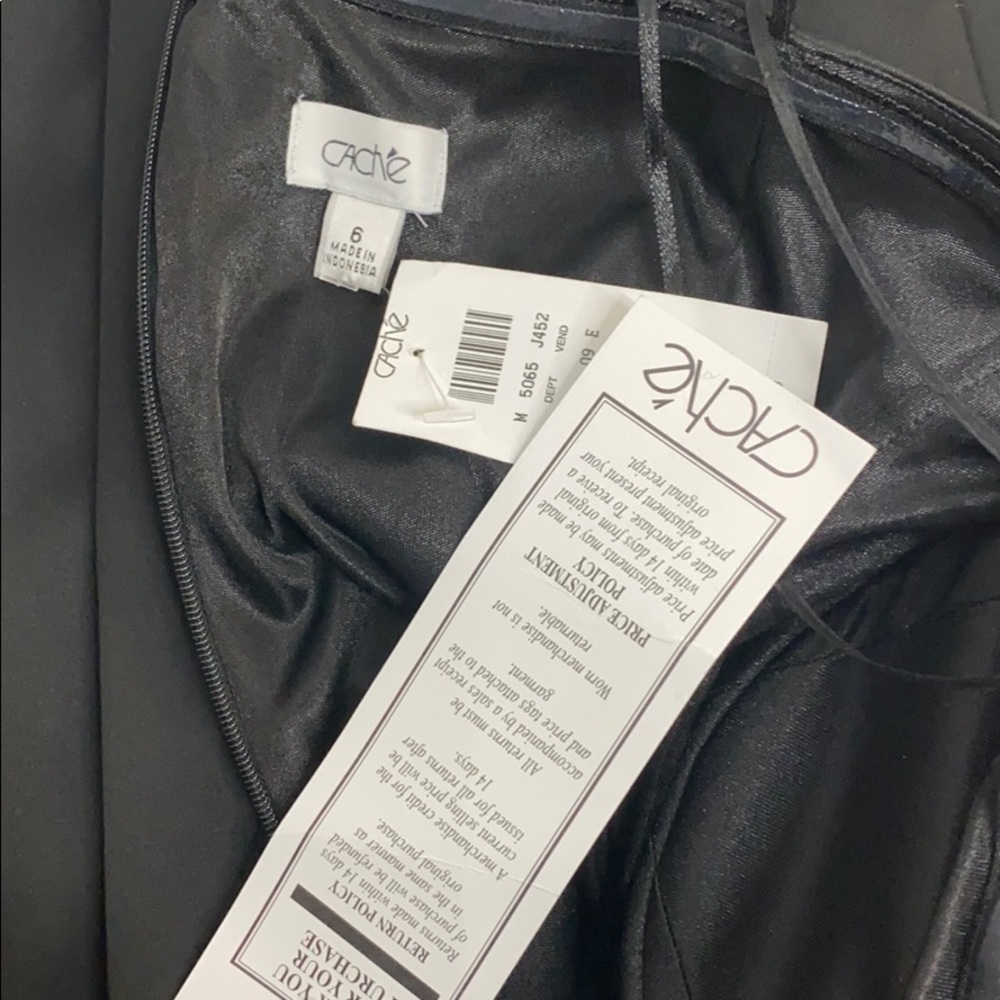 Cache Cocktail Scarlet Color Block Strapless Dres… - image 8